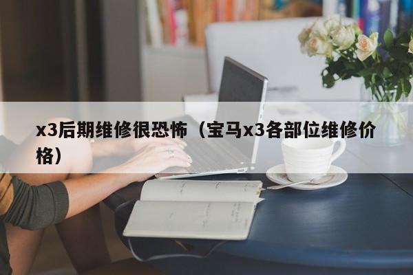 x3后期维修很恐怖（宝马x3各部位维修价格）